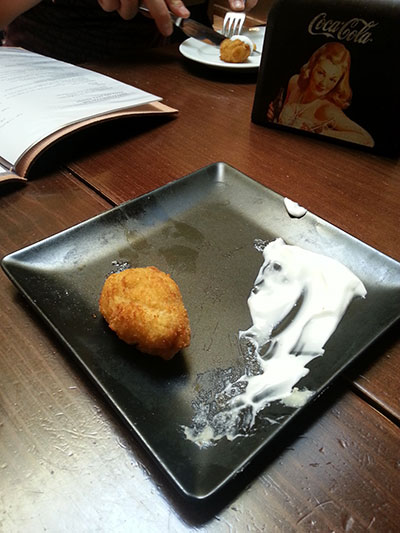 Croquetas de jamón, volaron...