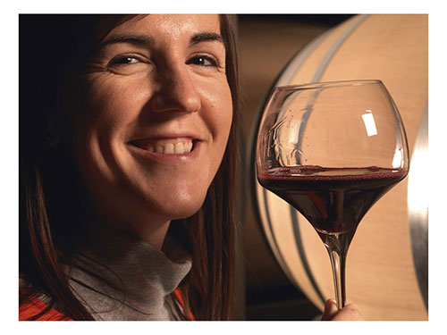Adriana Ochoa, enóloga de Bodegas Ochoa