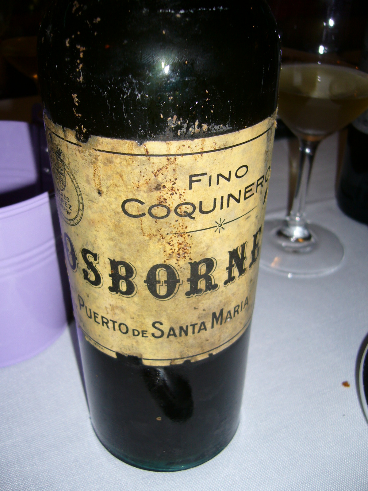 Fino Coquinero (Años 40)