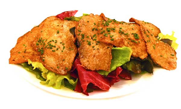 Ensalada de ubre de vaca