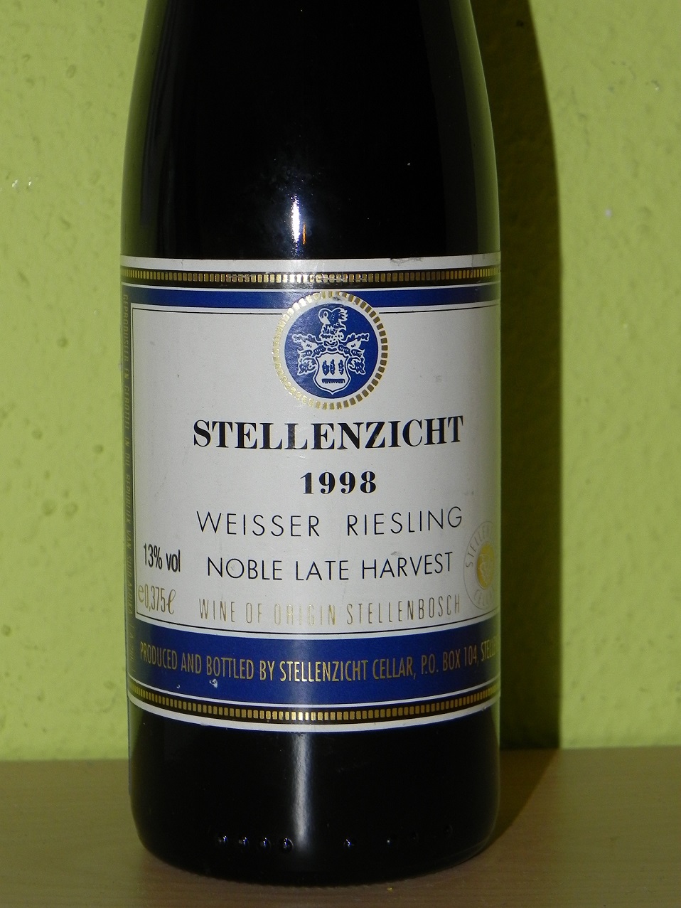 Stellenzicht - Riesling Grains Nobles - 1998 - Afrique du Sud