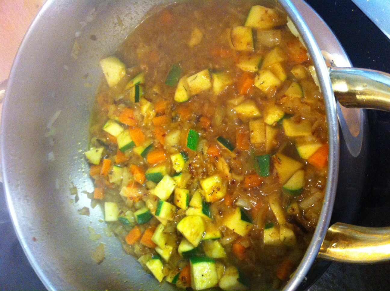 verduras con curry