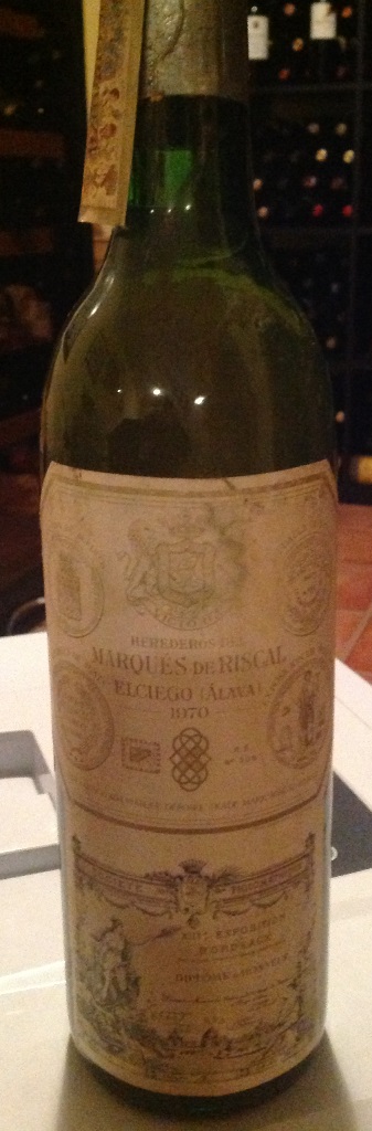 Marqués de Riscal Cza. 1970 Blanco