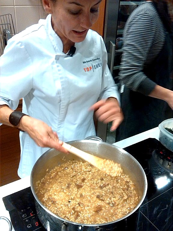 Arroz de pato y boletus.