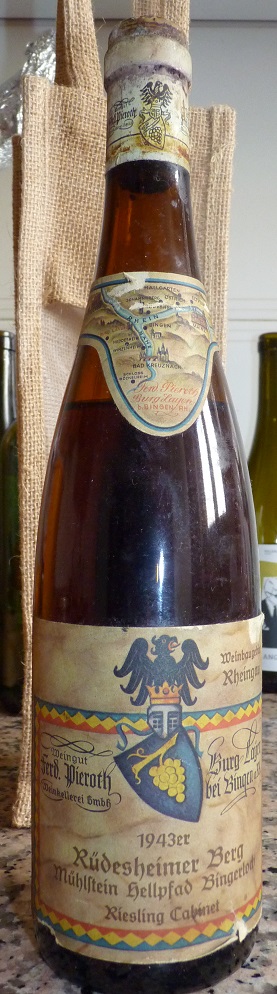 1943 cabinet Riesling