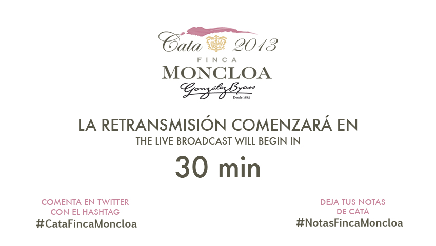 La retransmisión comenzará en 30 min!