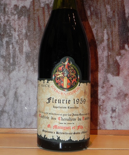 Fleurie 1959 - Chevaliers du Tastevin