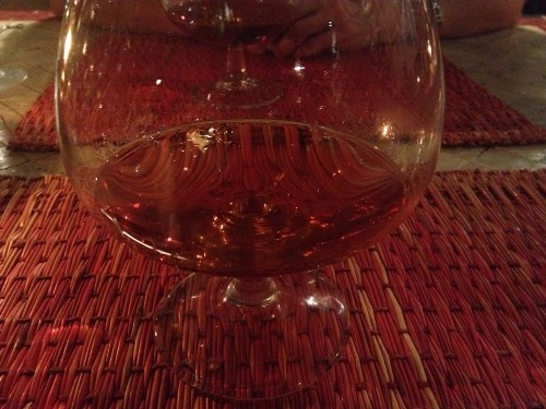 La copa de Brandy de la discordia.