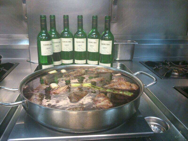 Liebre a la Royal con Clos de L'Obac 93 - Alkimia
