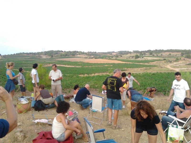 Preparativos Bobal y Manta