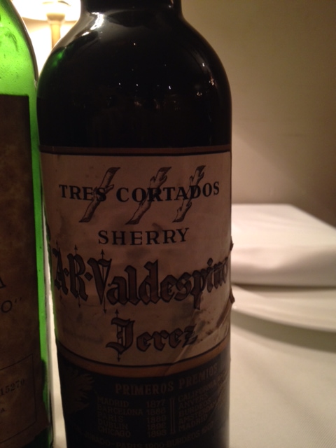 Valdespino Tres Cortado PC Viejo (años 70)