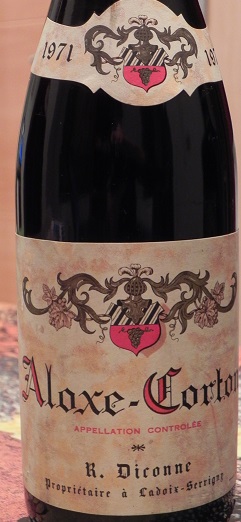 Tipica etiqueta Borgoñón