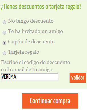 Código de descuento en YoComoBien para usuarios de Verema