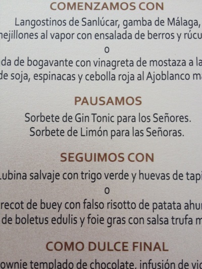 Hablamos de sorbetes