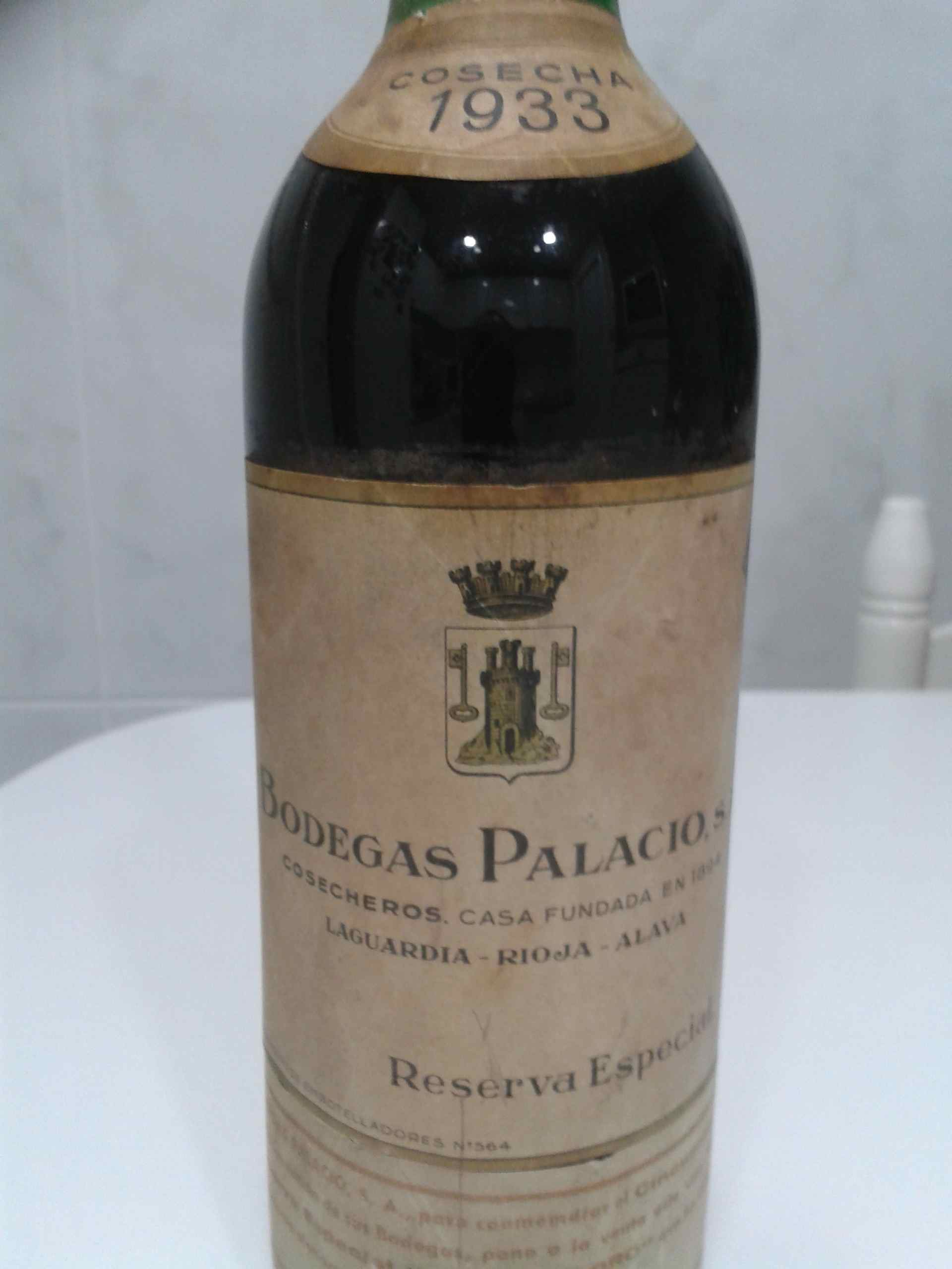 Bodas Palacios Reserva Especial 1933 (bodas de Oro)