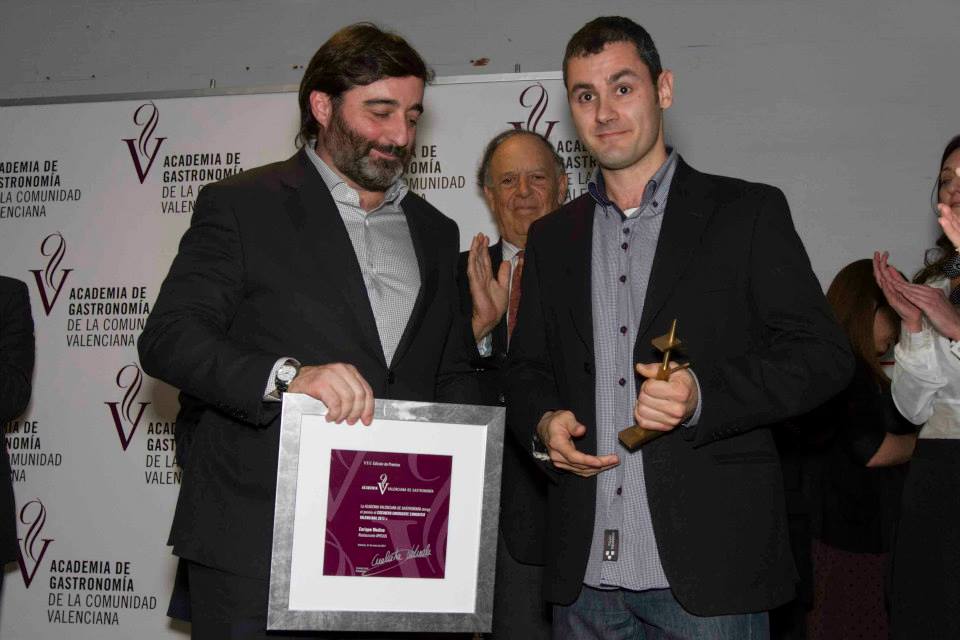 Enrique Medina, Premio al Cocinero Emergente
