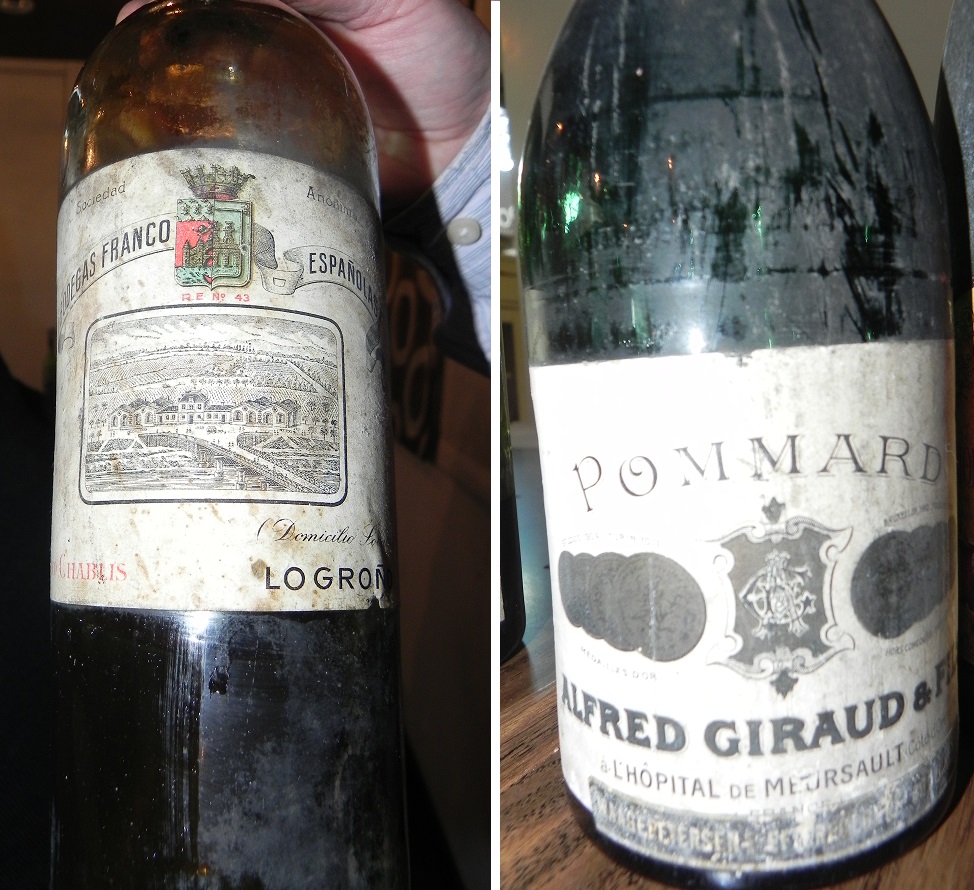 Los ultras-viejos - Cepas Chablis 1934 - Pommard alrededor de los 40