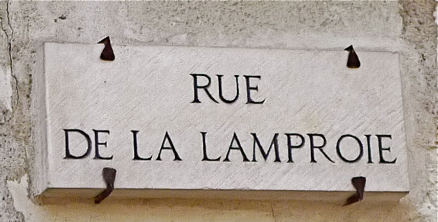 Calle de la lamprea en Tours