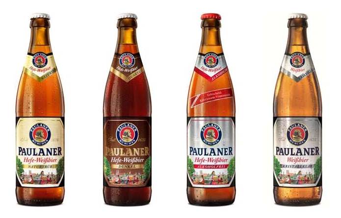 Cerveza de trigo Paulaner