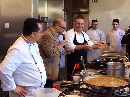 Clase magistral paellas en wikipaella