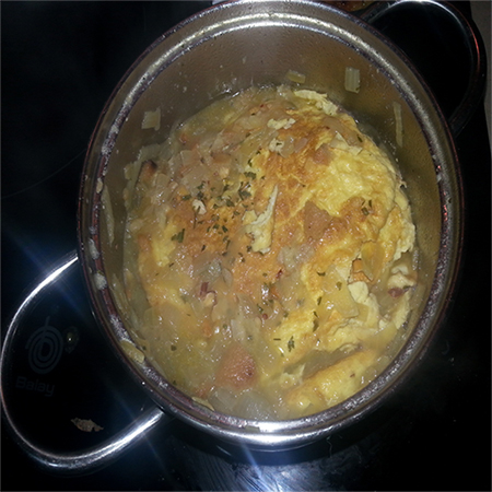 Tortilla crecida