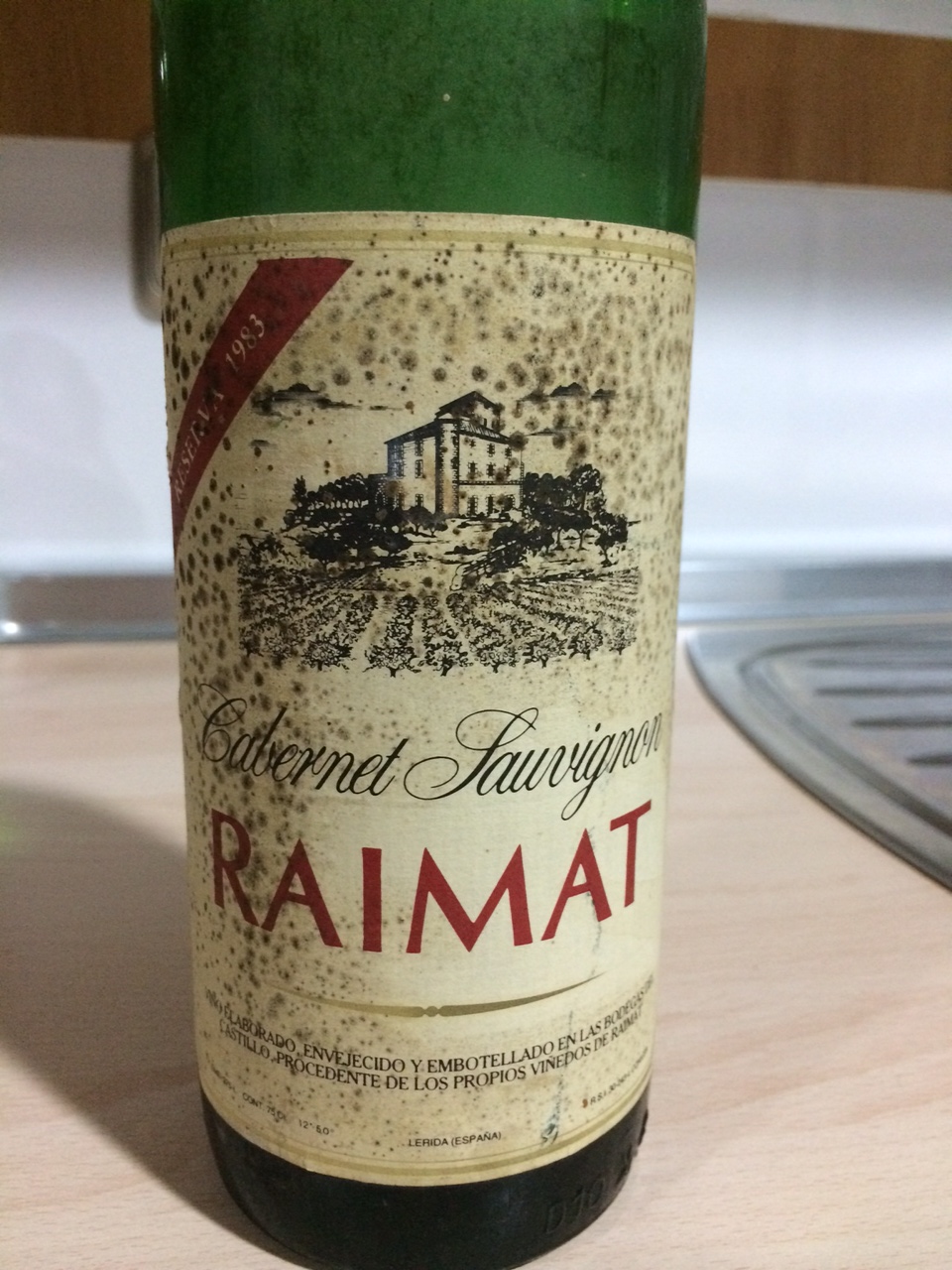 Raimat Cab. Sauv. Reserva 1983