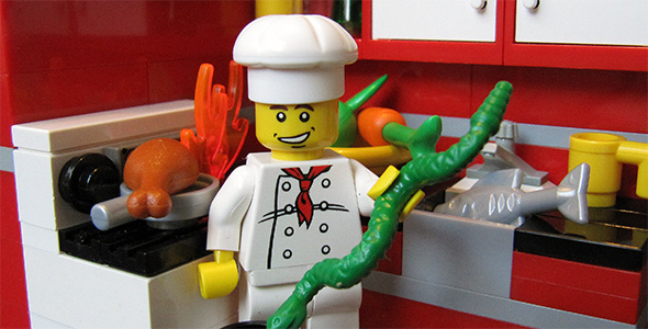 Ayer batí mi récord en preparación de ensaladas :-D