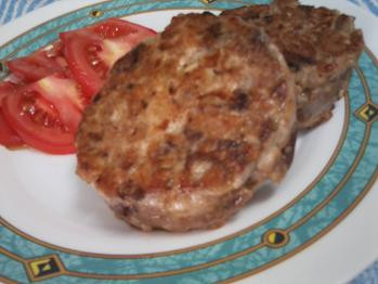 Hamburguesas de melva.