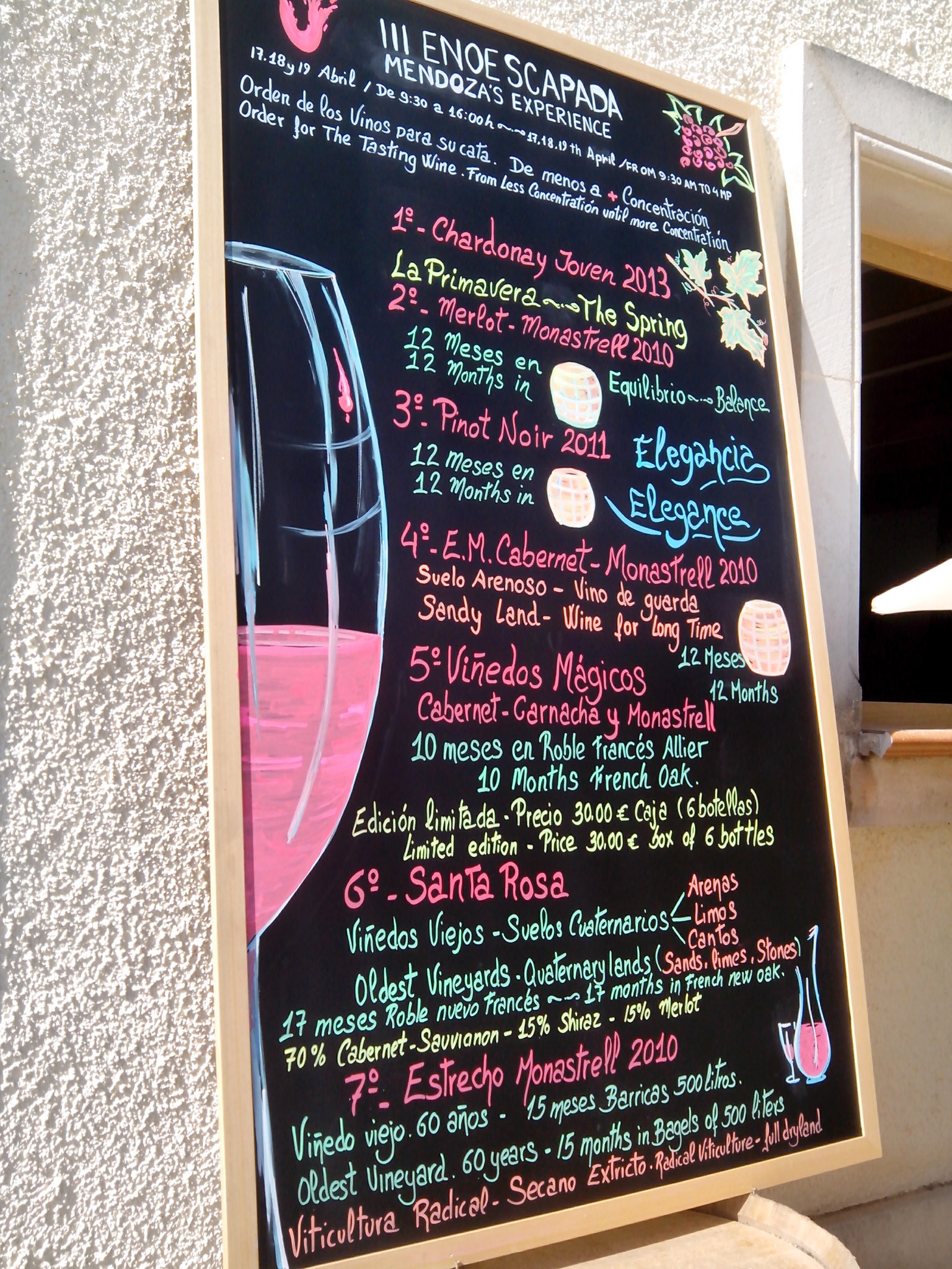 Vinos catados