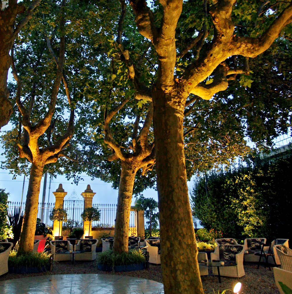 Jardín restaurante Sant Pau