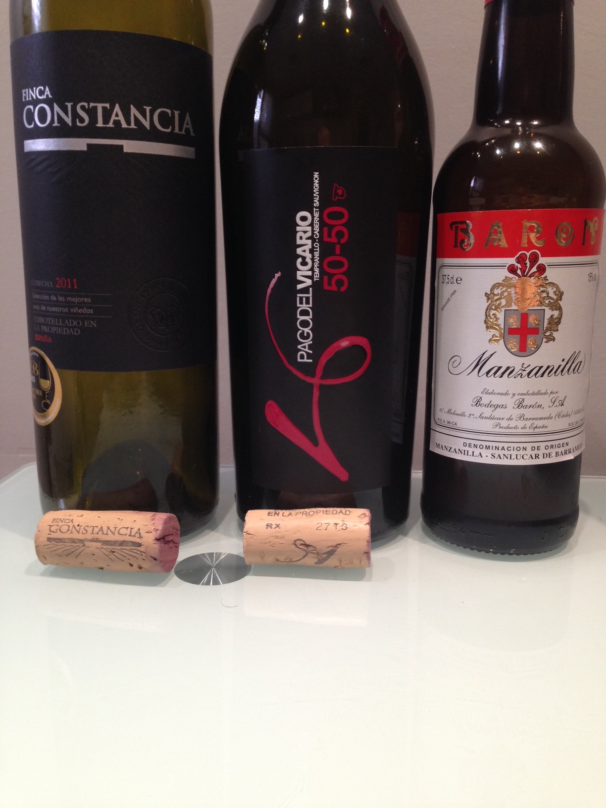 Finca Constancia 2011 / Pago del Vicario 50-50 / Manzanilla Baron
