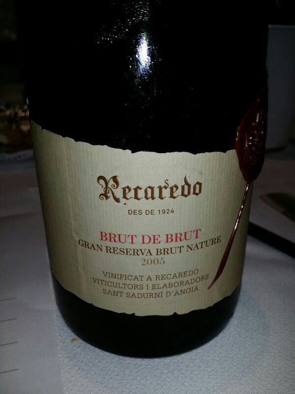 Brut de Brut gran reserva 2005.