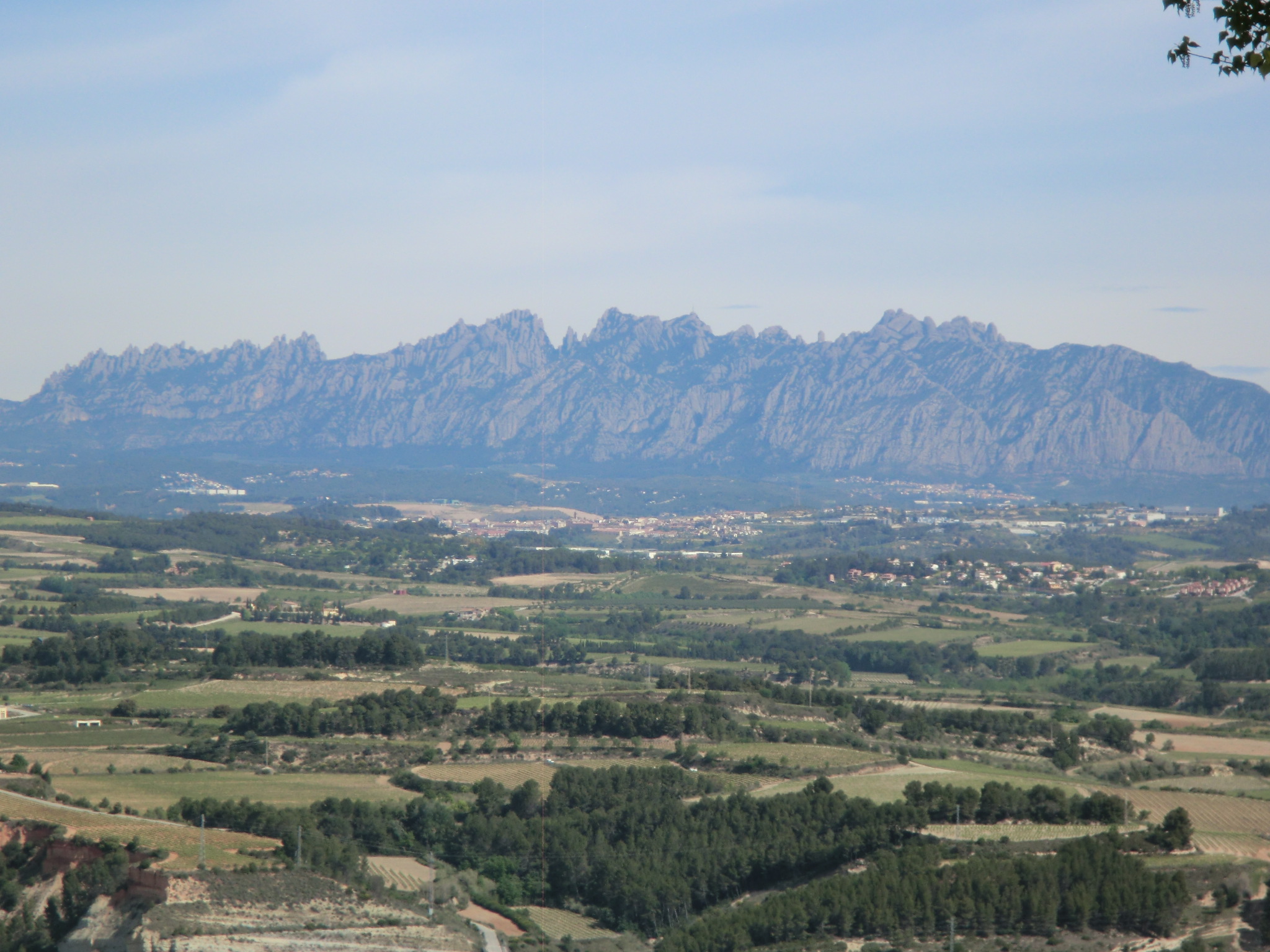 Vistas des del Mas Cal Ros. (Llopart).