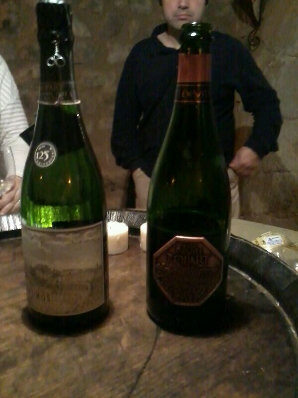 Cata de Ex Vite gran reserva brut y Original 1887 gran reserva brut nature.