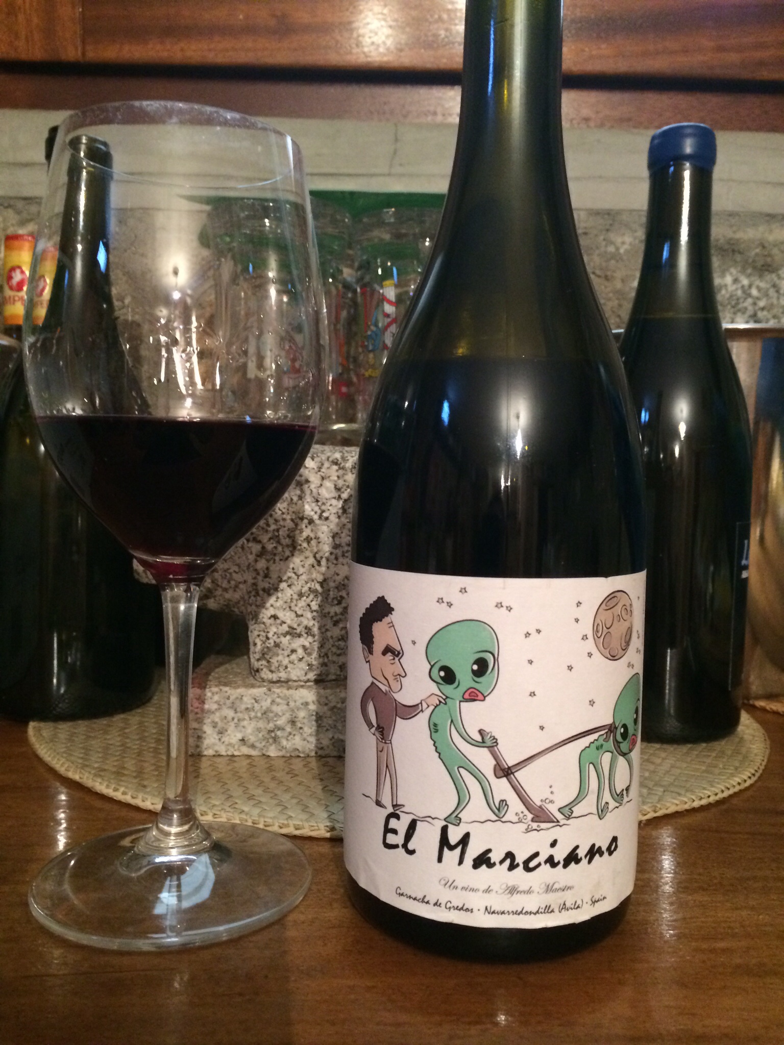 El Marciano, garnacha de Alfredo Maestro.