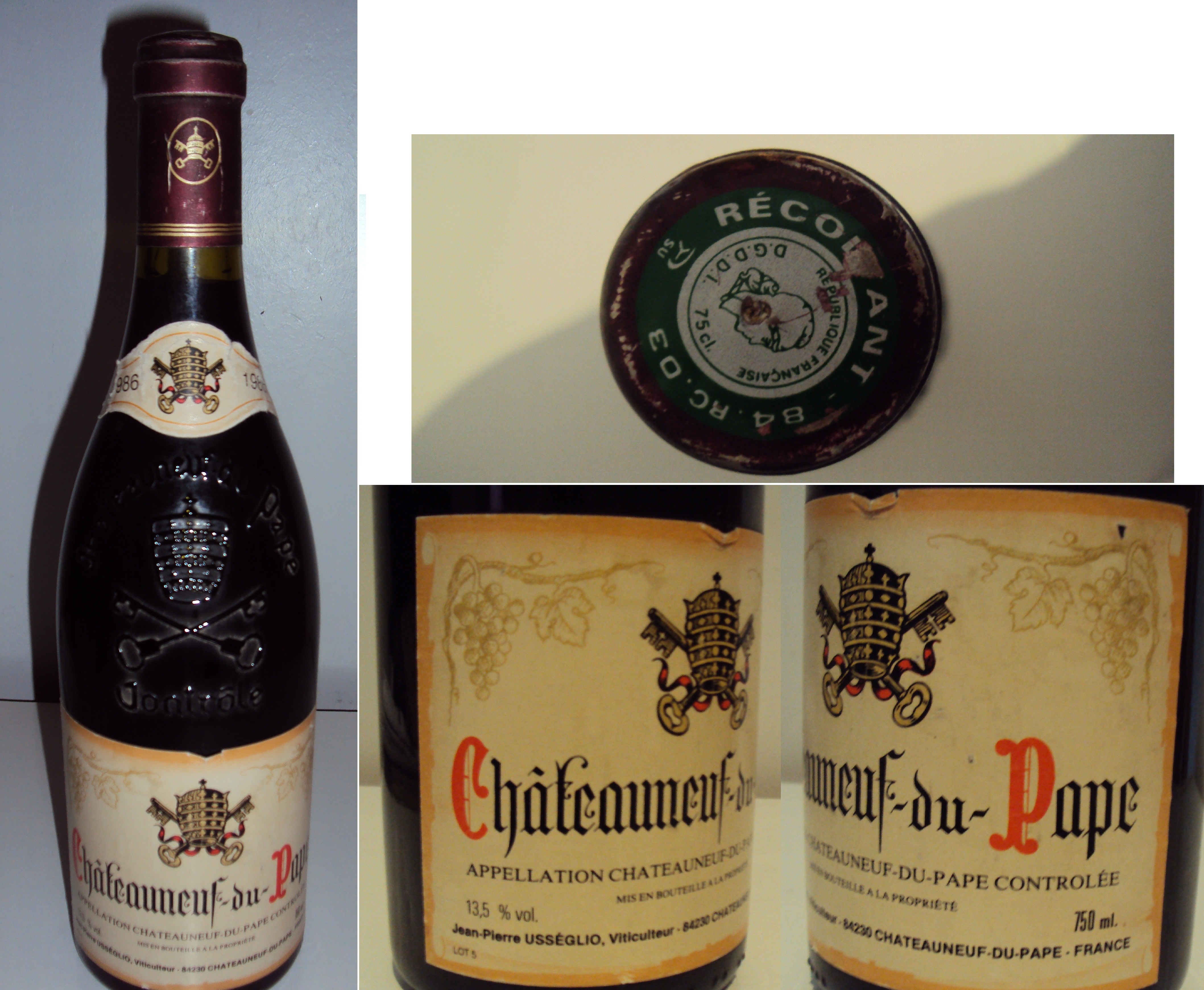 Botella vino