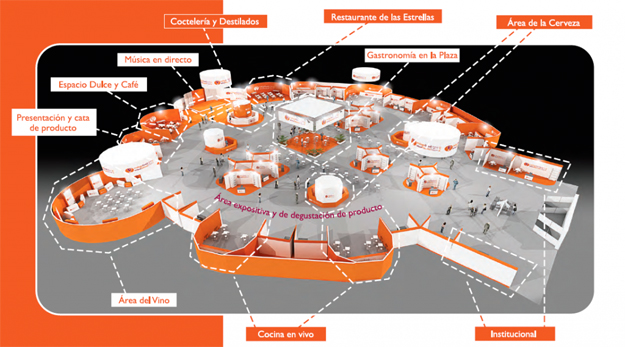Mapa Málaga Food & Wine