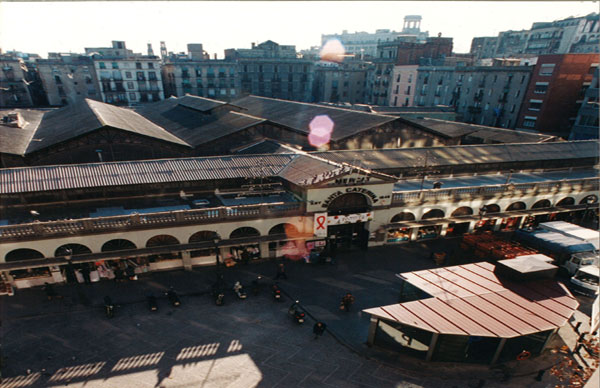 Mercado Santa Caterina antes de la remodelación