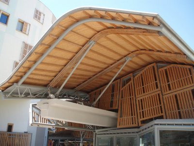 Arcos de la entrada del mercado