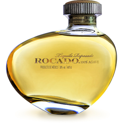 Botella de tequila Rocado