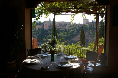 Vistas del Restaurante El Huerto de Juan Ranas