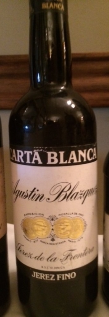 Carta Blanca Fino (80's)