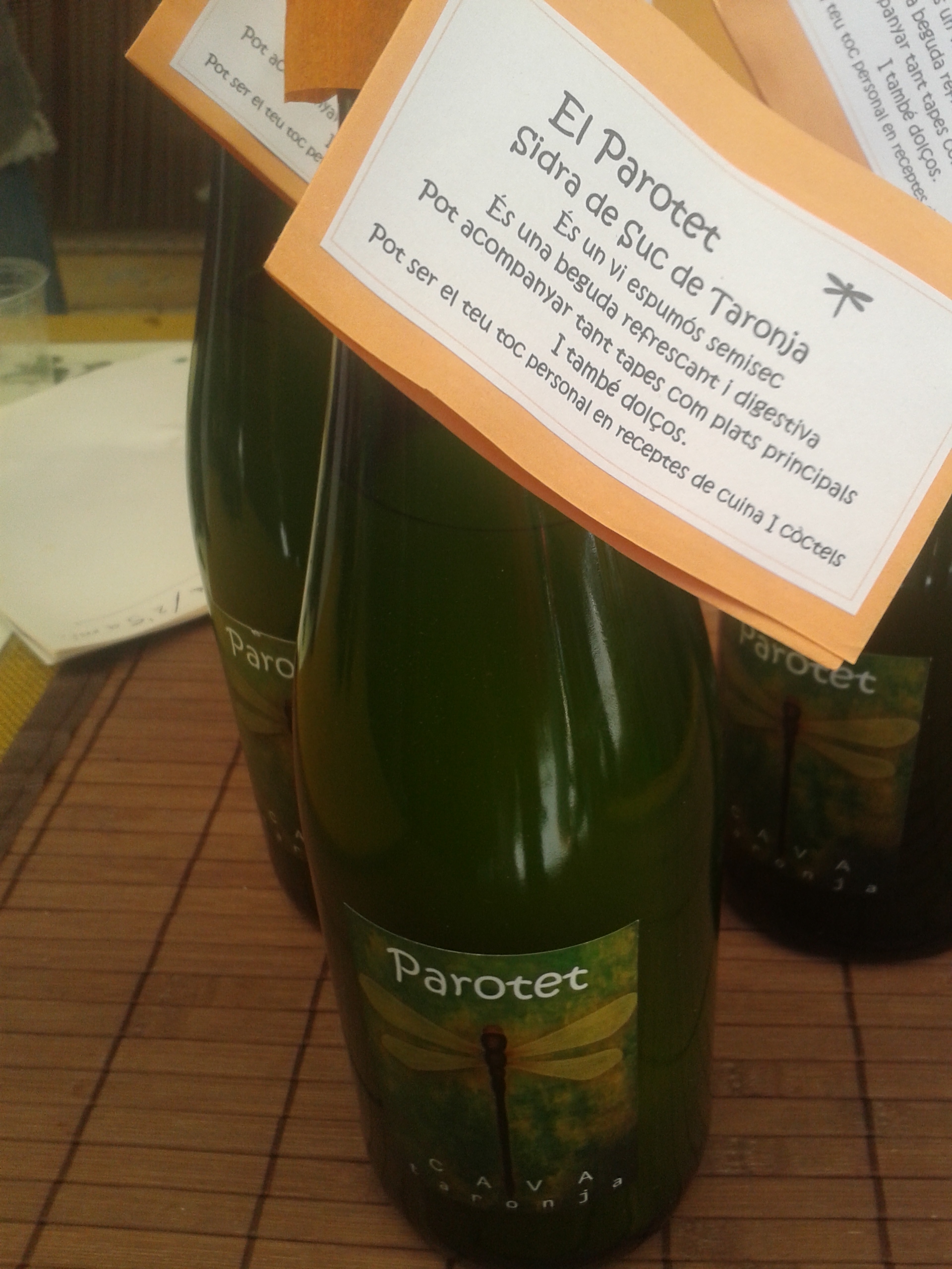 Parotet (Sidra de naranjas)