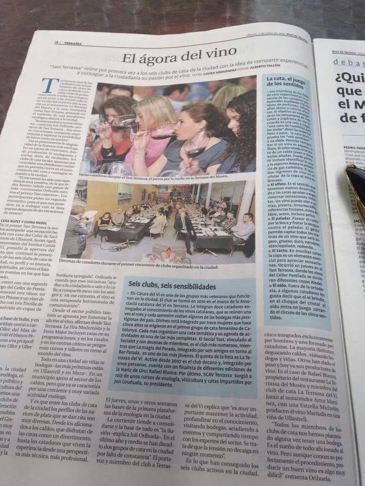 Articulo del Diari de Terrassa