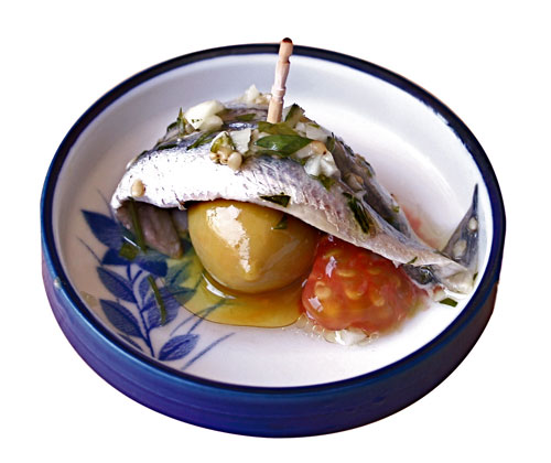 Boqierones en vinagre