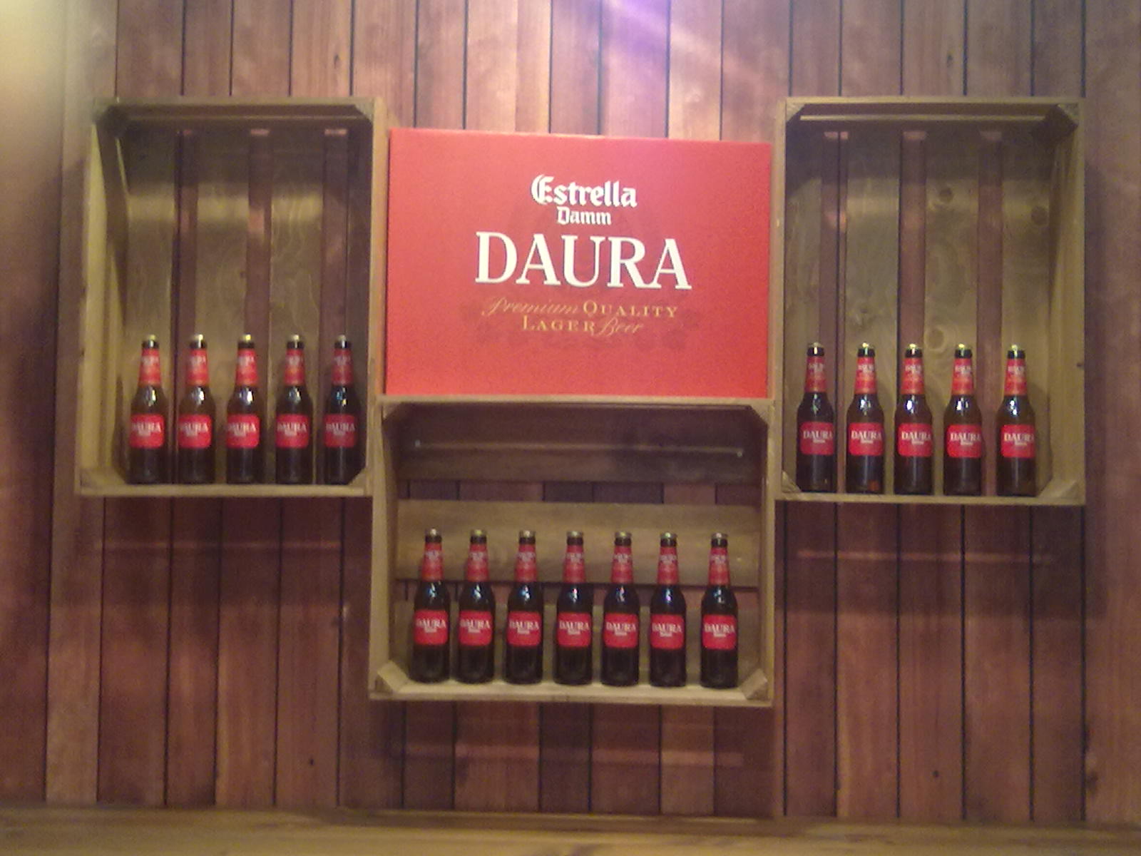 Cerveza sin gluten de Damm. La verdad, no noté la diferencia con la Estrella.