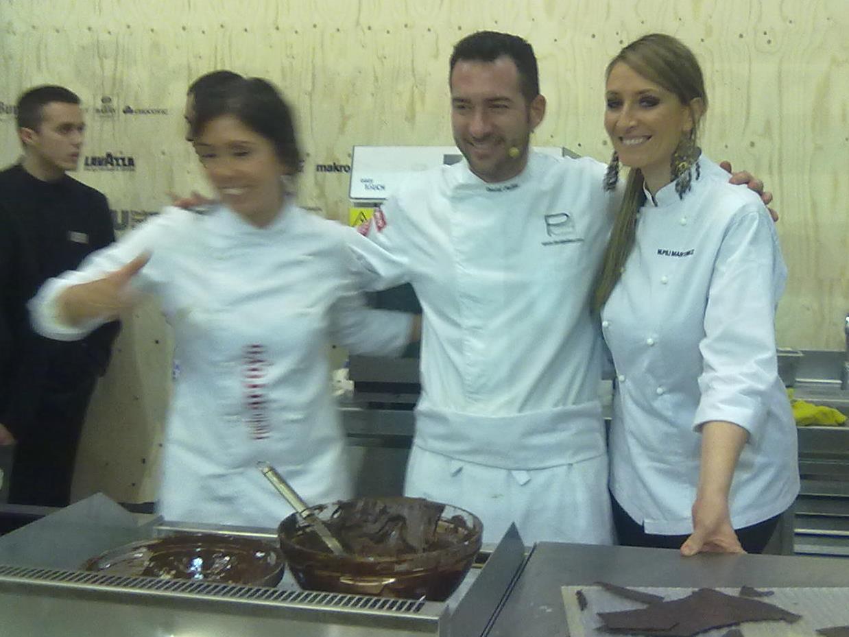 Y también se dieron un garbeo por Alimentaria algunos de los protagonistas de 