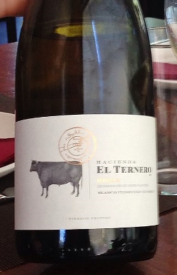 Hacienda El Ternero: el sábado comimos fuera con este buen blanco riojano