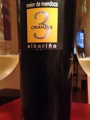 Y el domingo en casa con este albariño 3 crianzas de Maior de Mendoza
