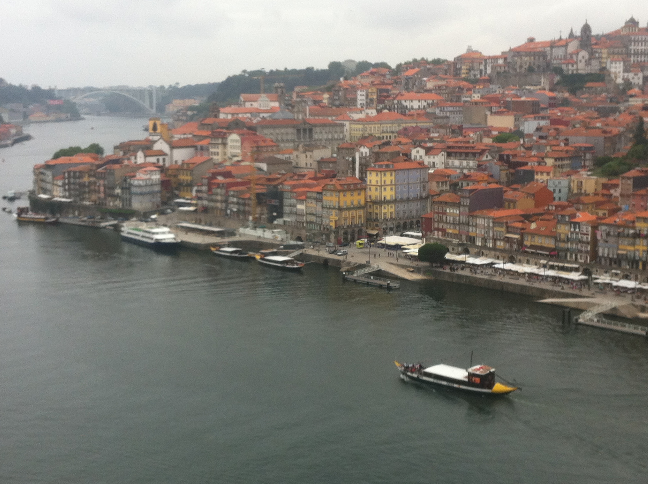 Vista de la ribera de Oporto